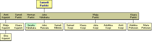 Sameli Mikkil, Parkki 1809-1866 - jlkelisi