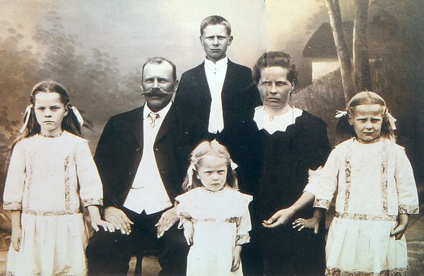 Johan Backmanin perhe
